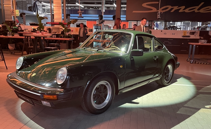 La Porsche 911 Typ G de Butzi Porsche, réalisée selon ses spécifications, a servi de modèle pour l'élaboration de la GT3 90 F.