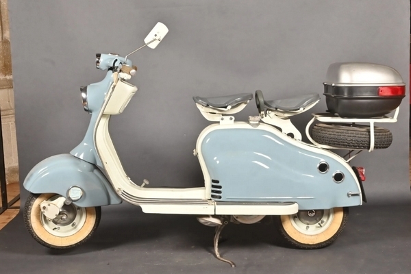 Lambretta LD 125 cm3 1958 (lot n° 9)