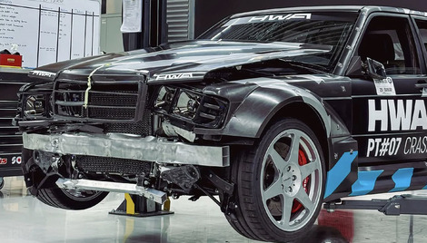 HWA a bel et bien crashé une EVO à presque 800 000 euros