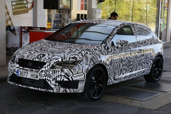 Surprise : la future Seat Leon Cupra de sortie