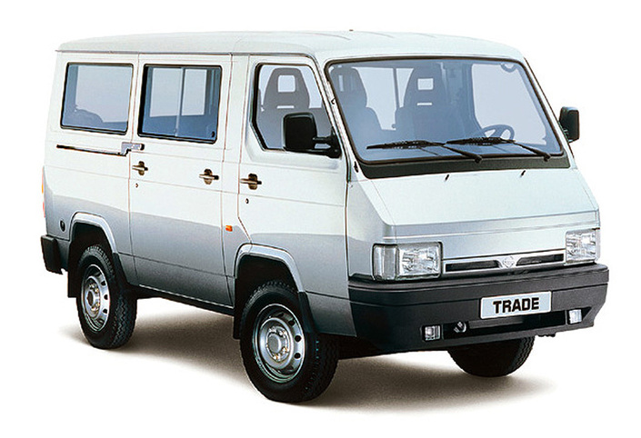 La dernière variante du Nissan Trade, légèrement relookée en 1993