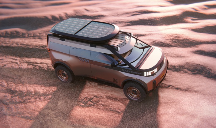 Tendance carrée pour le Dolce Camper.