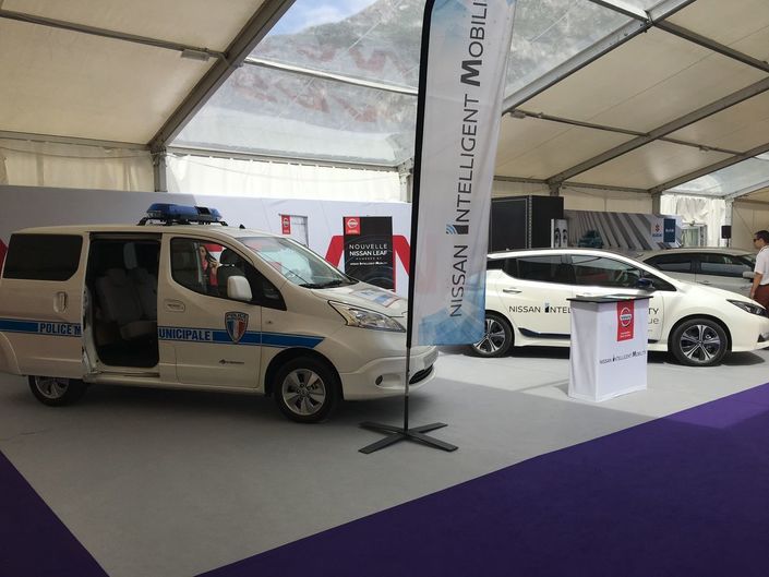 Le stand Nissan - Vidéo en direct du Salon de Val d'Isère 2018