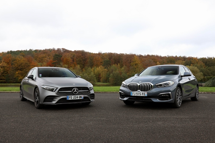 Comparatif vidéo - BMW Série 1 VS Mercedes Classe A : le retour des meilleures ennemies