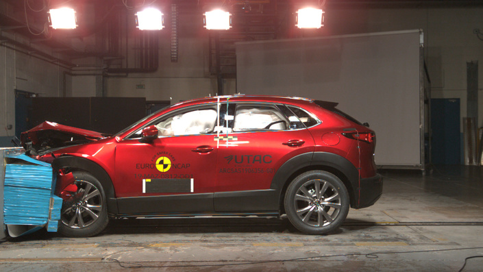 Euro NCAP : 4 étoiles pour la Corsa, le Mazda CX-30 proche de la perfection