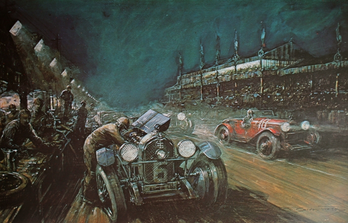 Les 24 Heures du Mans 1926 vus par Gordon Crosby.