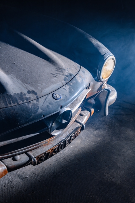 Les plaques d’immatriculation sont celles d’origine.