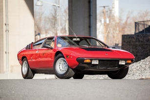 La Lamborghini Urraco de 1973, qui possédait un V8.