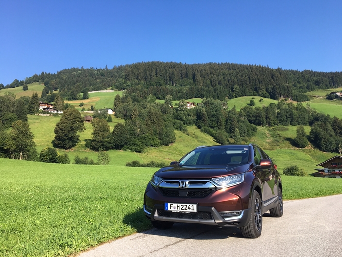 Honda CR-V (2018) : les premières images de l'essai en live