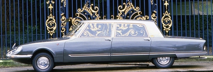 La DS 21 Présidentielle de 1968.