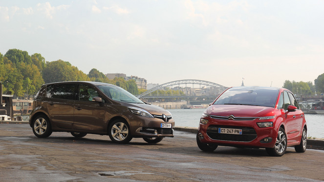 Comparatif vidéo - Citroën C4 Picasso vs Renault Scénic : une place sur le trône