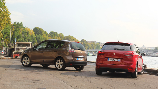 Comparatif vidéo - Citroën C4 Picasso vs Renault Scénic : une place sur le trône