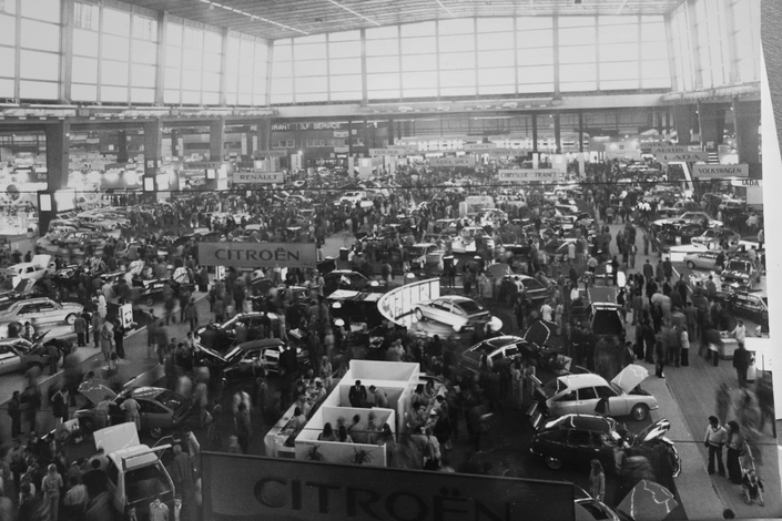 Le Salon de l’automobile de Paris élit domicile porte de Versailles à partir de 1962.