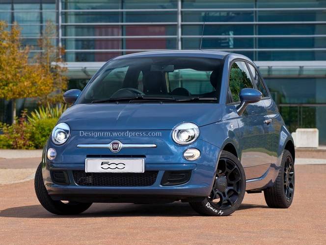 Fiat 500 restylée : comme ça ?