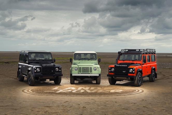 Voici les trois dernières séries spéciales du Land Rover Defender