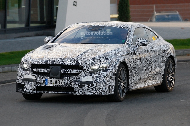 Surprise : la future Mercedes S63 AMG Coupé