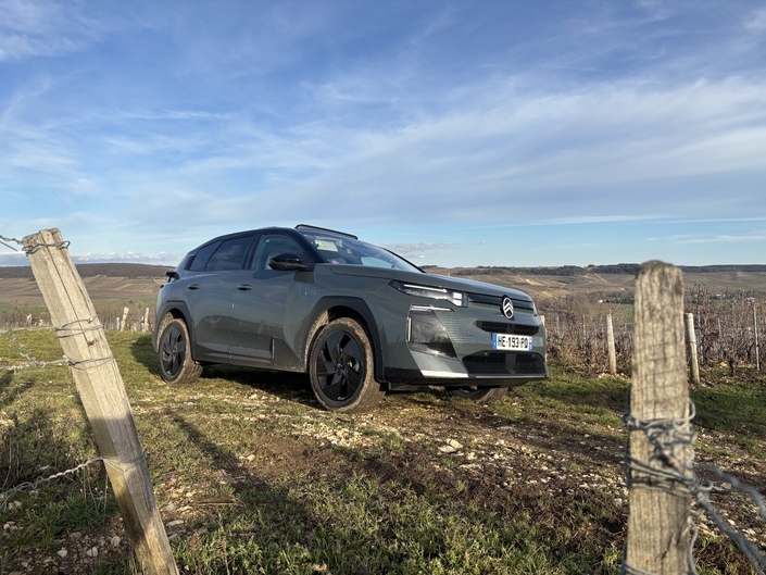 Étape à Chablis : passer à travers les champs de vignes était trop tentant…