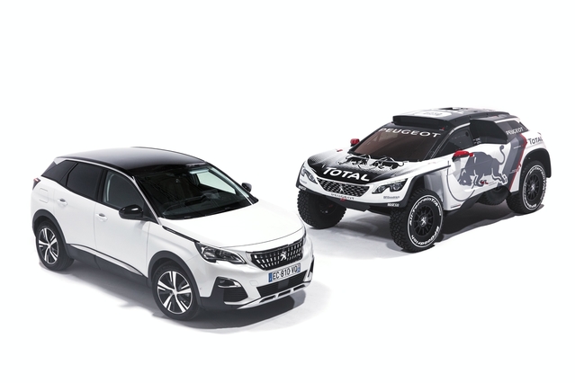 Peugeot 3008 : voici la version DKR pour le Dakar 2017