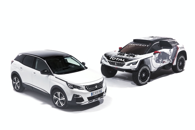 Peugeot 3008 : voici la version DKR pour le Dakar 2017