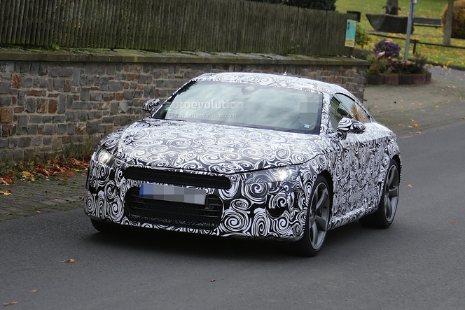 Surprise : le futur Audi TT se montre enfin