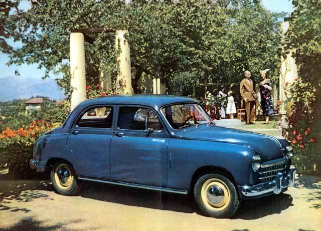 CB Modelli Fiat 1400 Berlina 1950