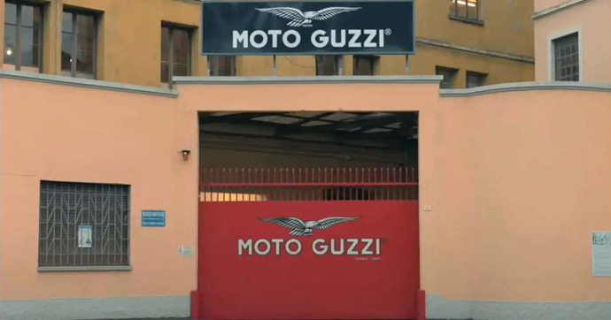 La nouvelle usine de Moto Guzzi en vidéo