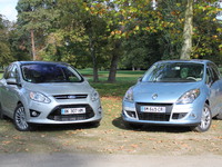 Comparatif Renault Scénic - Ford C-Max : destination famille
