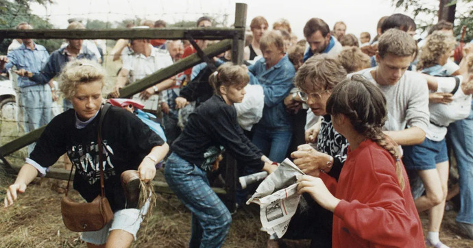 Quand les Allemands de l'Est roulaient à travers la Hongrie pour vivre la grande évasion