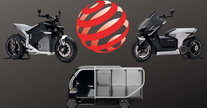 Les prototypes électriques Honda primés pour leur design