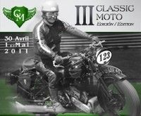 3ème Classic Moto sur le circuit de Jarama les 30 avril et 1er mai 2011.