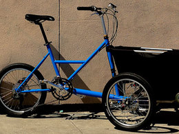 32 kilomètres/heure sur un vélo électrique capable de transporter 90 kilos de marchandises