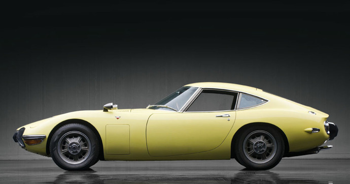 Toyota 2 000 GT : la supercar du pays sans supercars