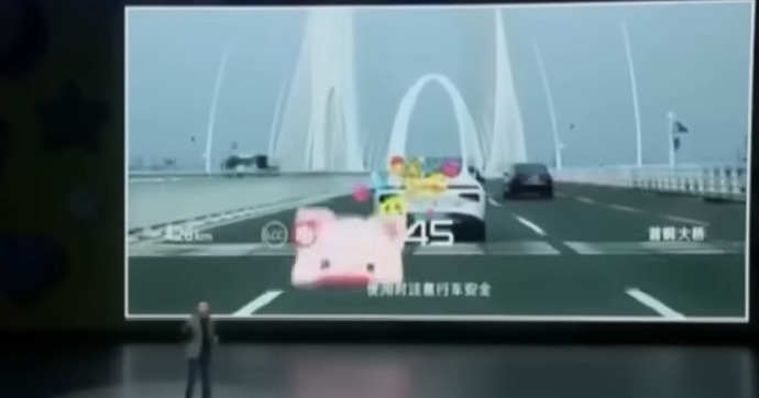 La Xpeng P7 lance des émojis pour calmer le conducteur