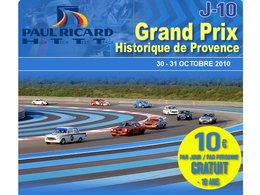 Agenda Week-end : Grand Prix Historique de Provence au HTTT Paul Ricard