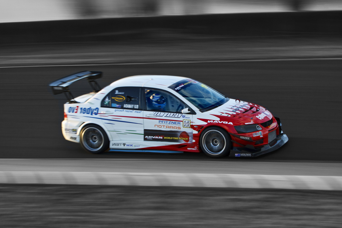 World Time Attack Series la vidéo de la victoire de la CyberEvo