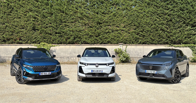 Le nouveau Citroën C5 Aircross affronte pour la première fois le Peugeot 3008 et le Renault Austral restylé