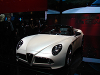 Live Genève : Alfa Romeo 8C Spider