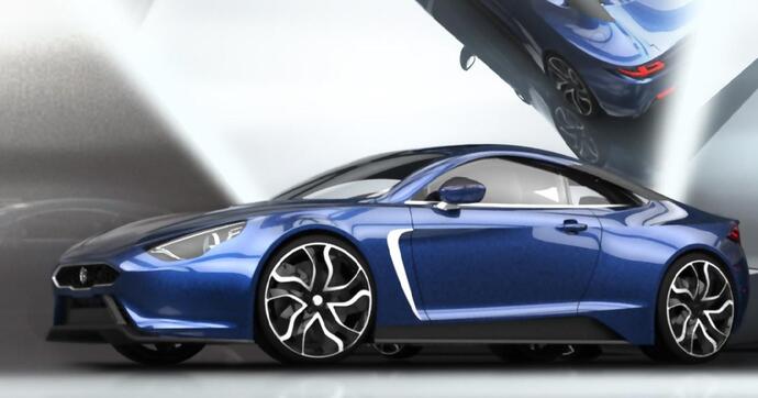 Exagon Furtive e-GT : la GT française très furtive