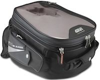 Sacoche réservoir Givi T480: première d'une longue série.