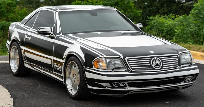 Qui veut une 500 SL façon manga ?