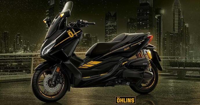 Une édition spéciale Öhlins pour le Honda Forza