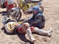 Dakar 2011 : Luis Belaustegui avec sa petite KTM est allé à Arica