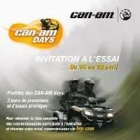 Allez vite aux "Can-Am Days" du 26 au 28 avril