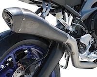 Exan: ligne d'échappement complète pour Yamaha MT 09