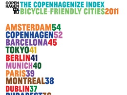 Copenhaguenize Index 2011 : quelles sont les villes où il fait bon pédaler ?