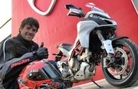 La production de la nouvelle Ducati Multistrada 1200 a débuté... Checa en a déjà une!
