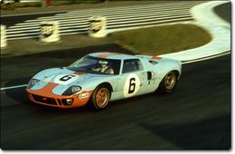 FORD GT 40 (64-69) : les voitures officielles 1964/65