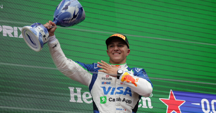 Isack Hadjar, le jeune Français qui casse tout en F1 (y compris au sens propre)