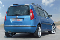 Skoda Roomster par Milotec