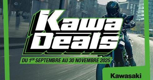 Des promos de rentrée sur les motos Kawasaki, les électriques et hybrides bradées